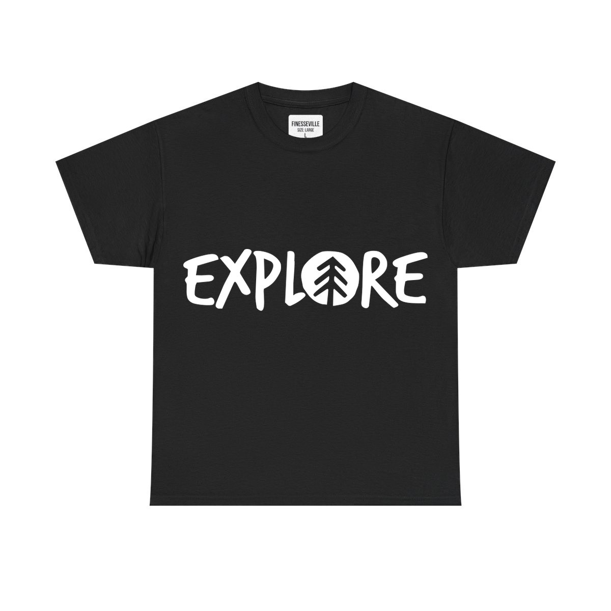 Explore Pine Tree Graphic Nature Outdoor T-Shirt