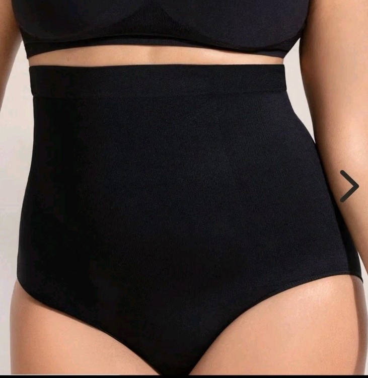 Lot of 2 Empetua By Shapermint High Waisted Shaper Panty XL/2XL Black New