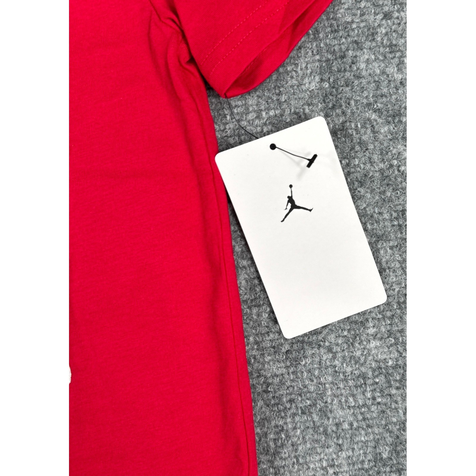 Jordan Boys Size 4 3-4 Years Gym Red Slam Graphic T-Shirt NWT