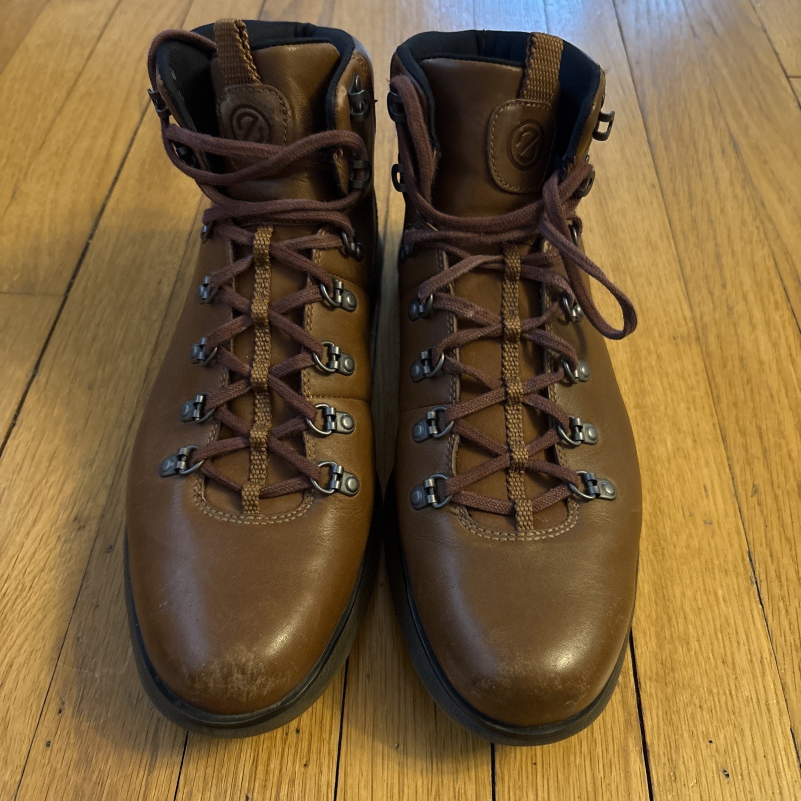 Cole Haan Zerogrand C35585-200 Omni Hiker Boots Men’s Brown Leather Ankle