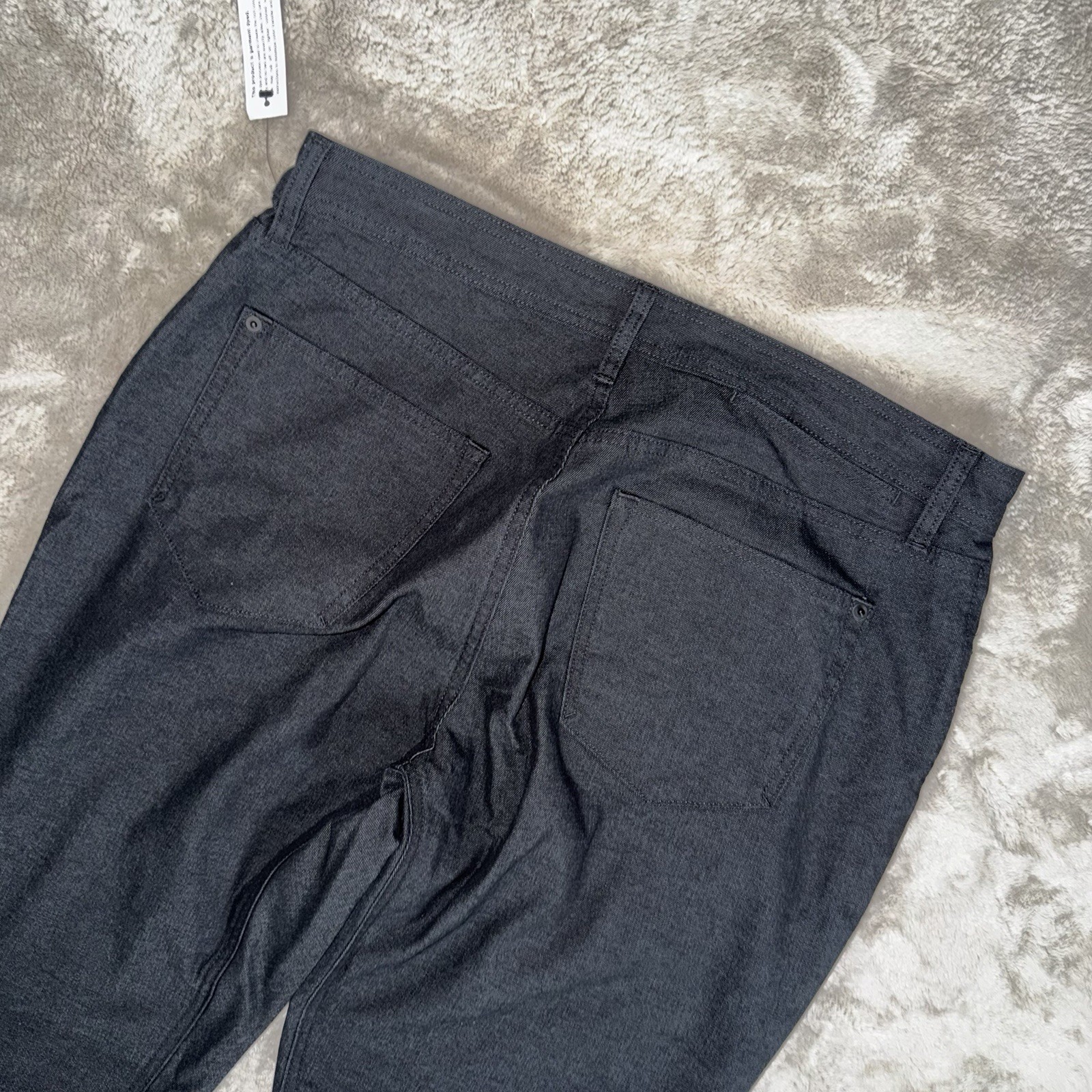 NWT Proof Huckberry Rover Double-Knee Work Pant Athletic Tapered Fit 34×32 Black