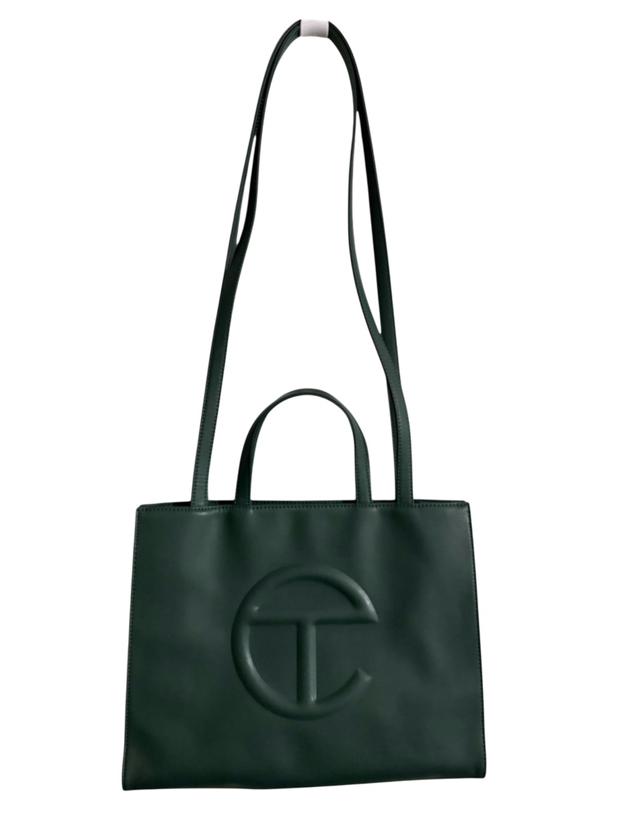 Telfar Medium Shopping Bag Unisex Everyday Bag Dark Olive