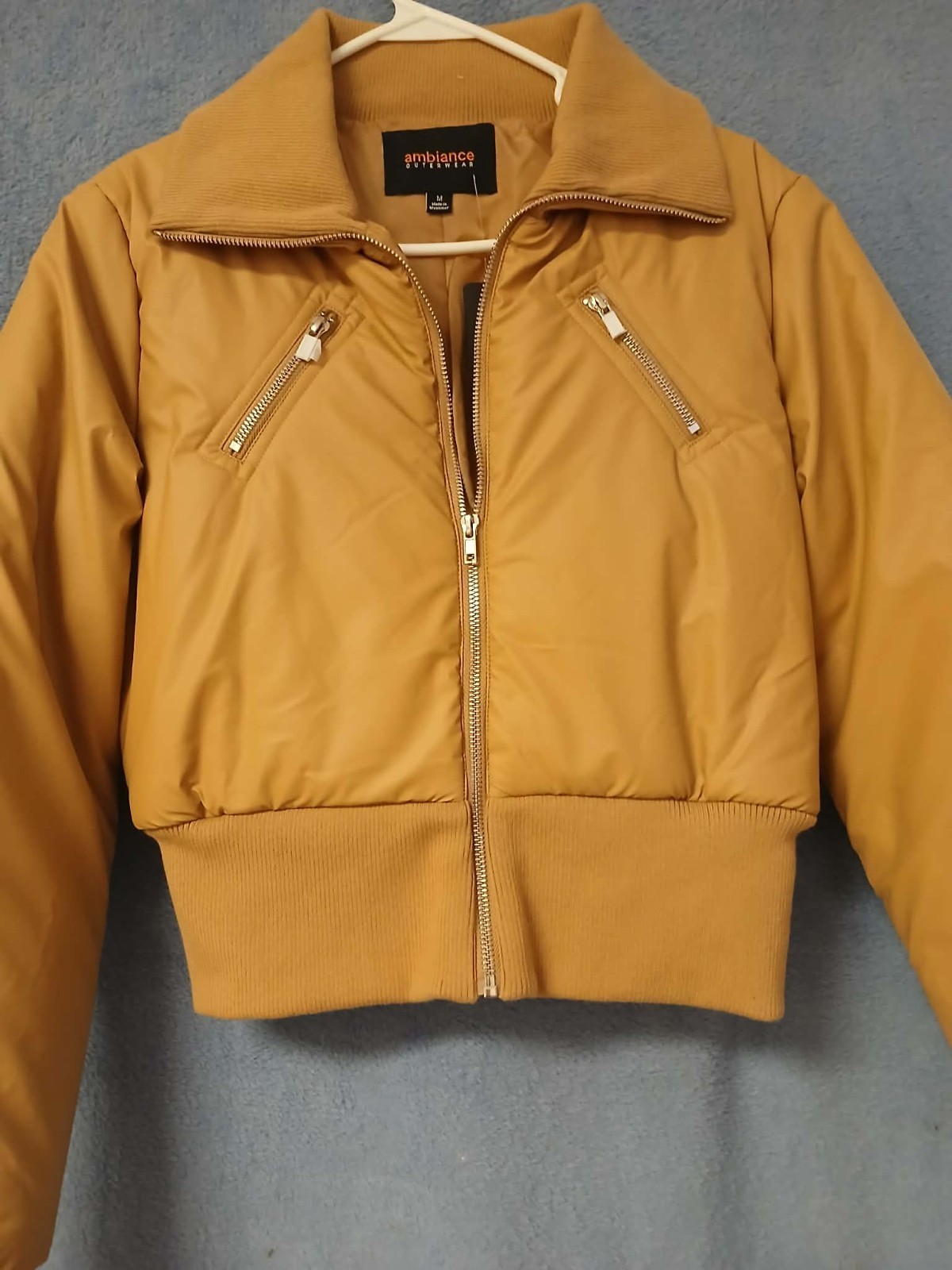 Ambiance Outerwear bomber jacket Beige Size M for T-nagers (Back To School)