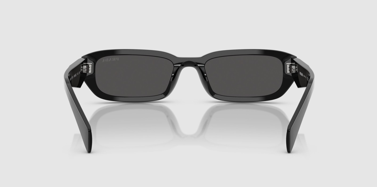 PRADA PR B06S 16K08Z Black Dark Grey 53 mm Women’s Sunglasses
