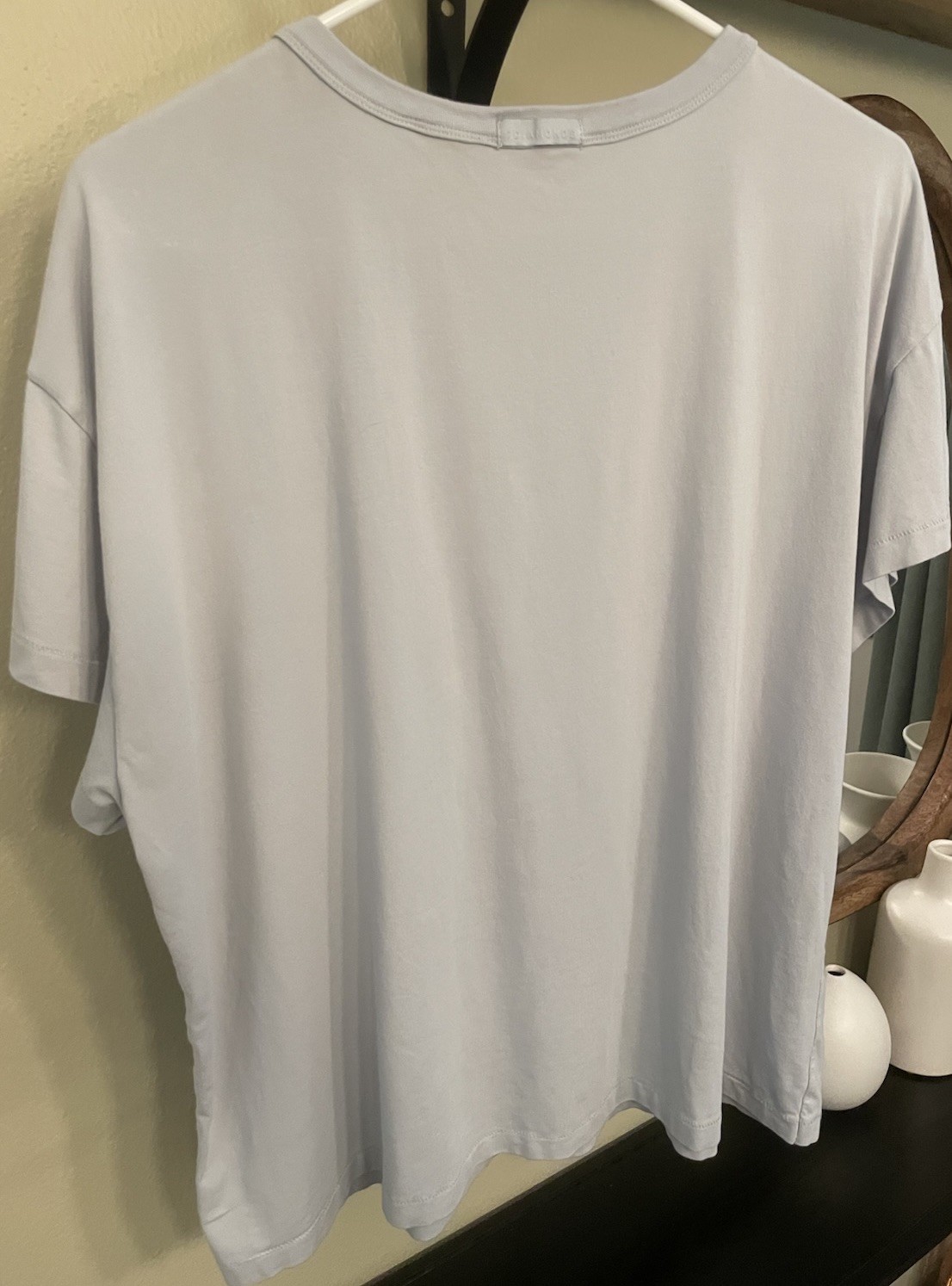 7DIAMONDS RELAXED POCKET TEE ICE BLUE SIZE XL