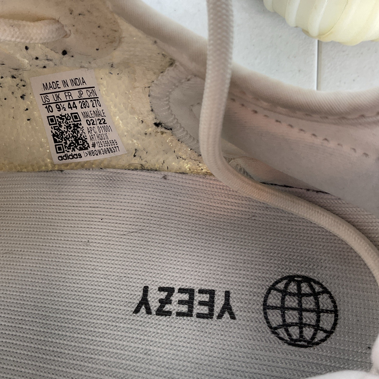 adidas Yeezy Boost 350 V2 Bone 10 Very Nice See Photos