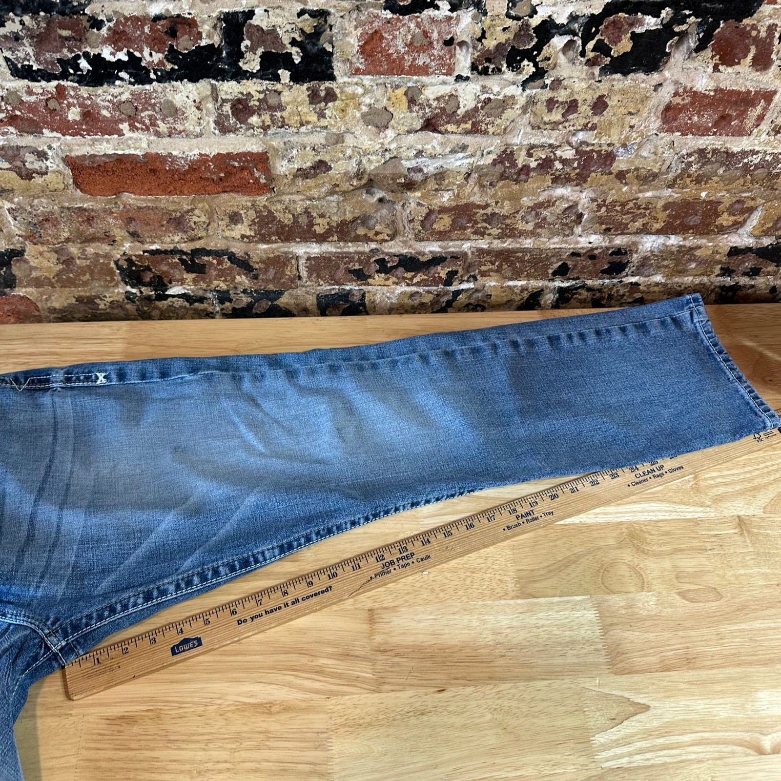 Ariat M2 Traditional Relaxed Fit Bootcut Blue Jeans Western Workwear Mens 36×32