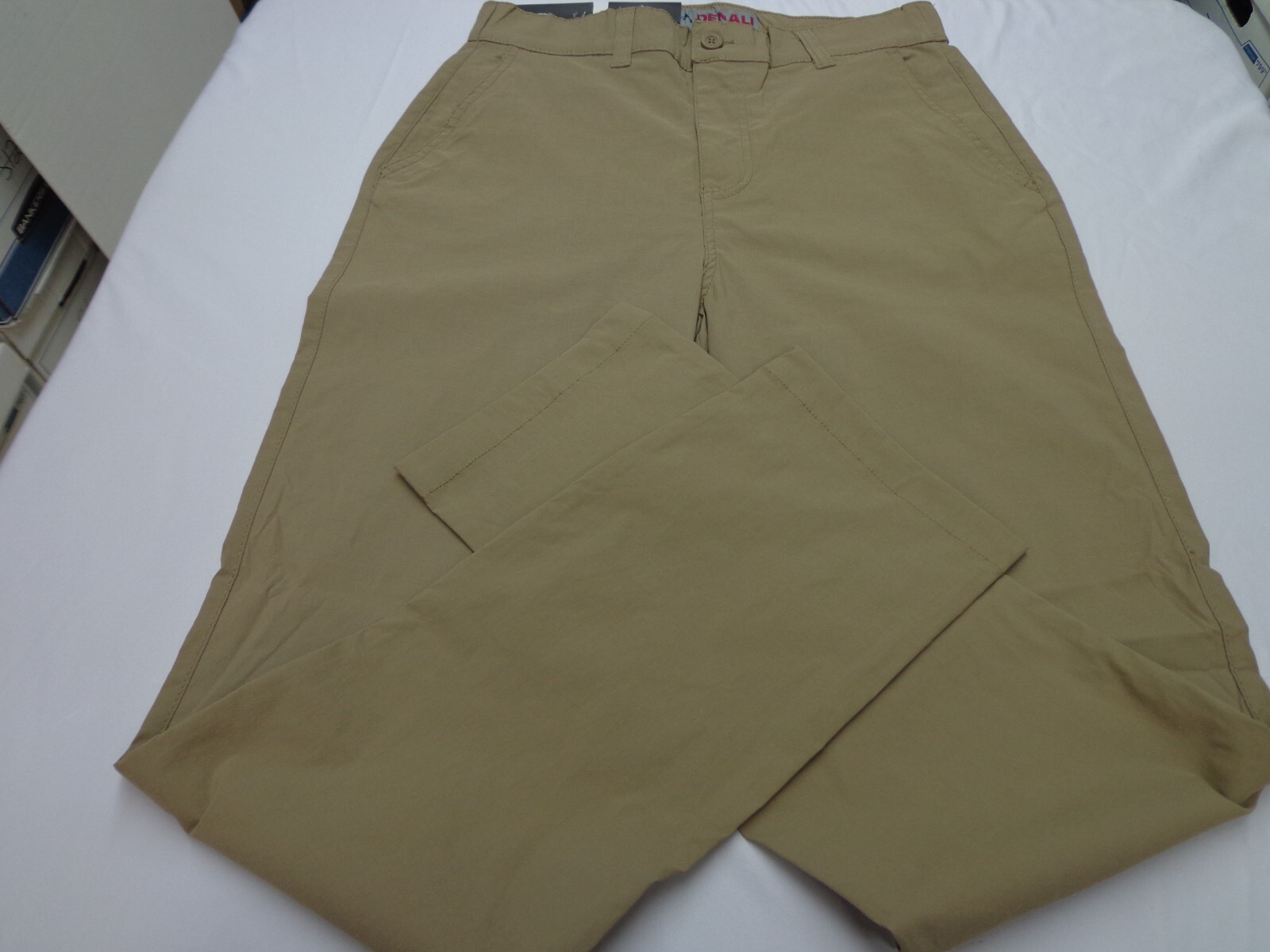 DENALI Delta Khaki Technical Stretch Pants Flex Waist 32/32 NEW MSRP $54