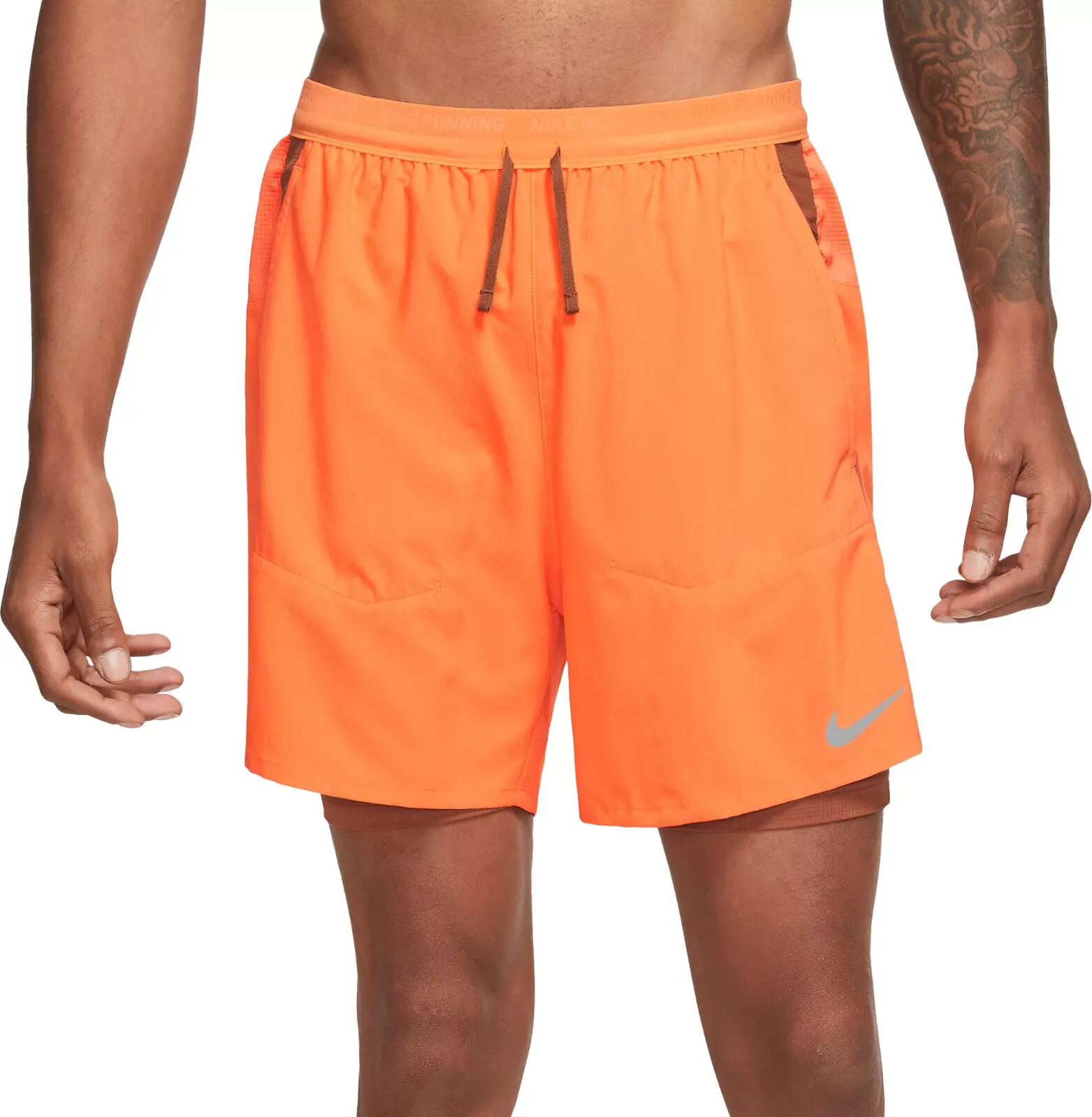 Nike Sz S M L XL $65 Men’s Dri-Fit Stride Hybrid 7″ 2-in-1 Running Shorts DM4757