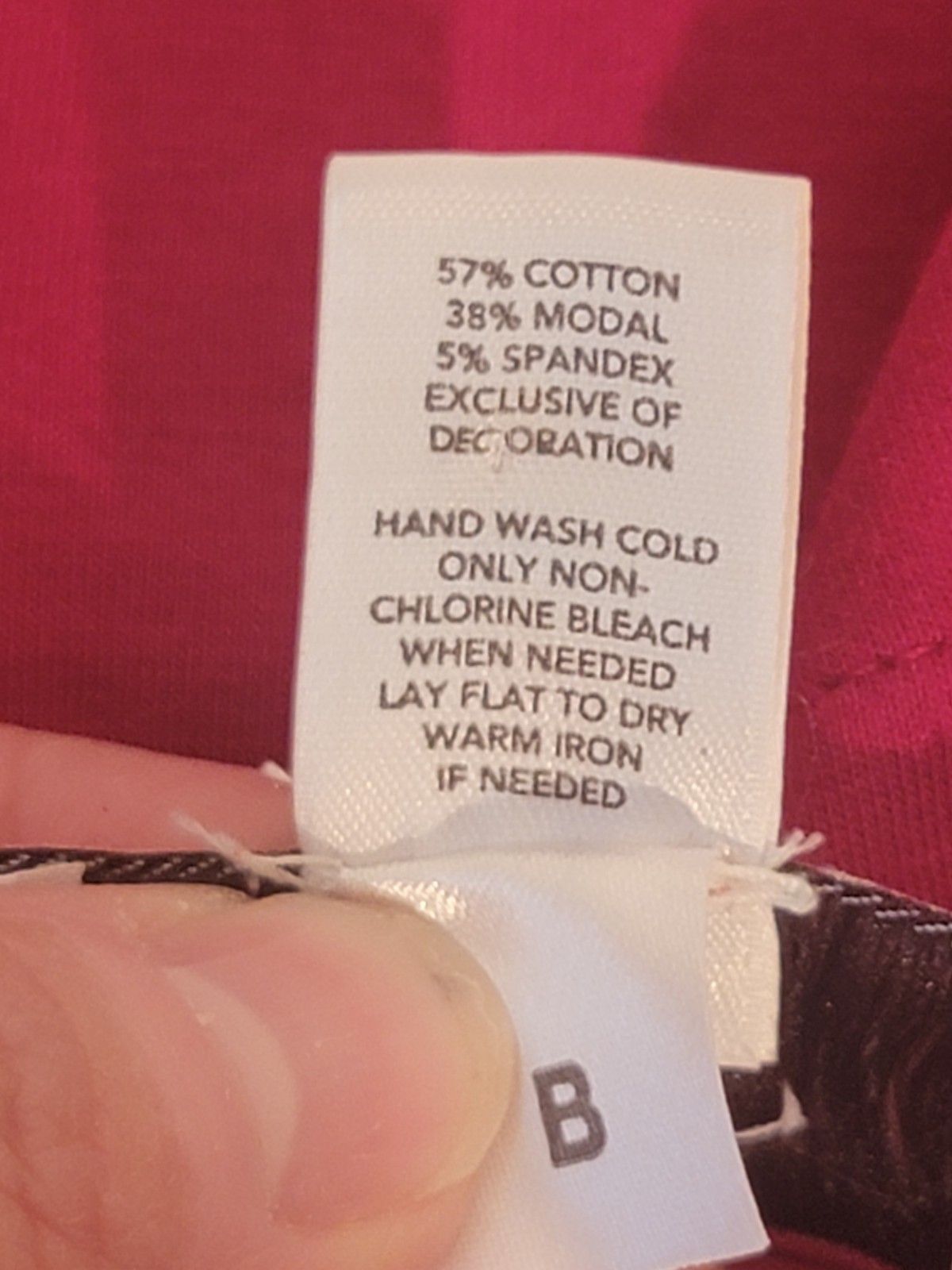Loft Top Womens Red Small Sleeveless Scoop Neck Rose Detail Neckline Hand Wash