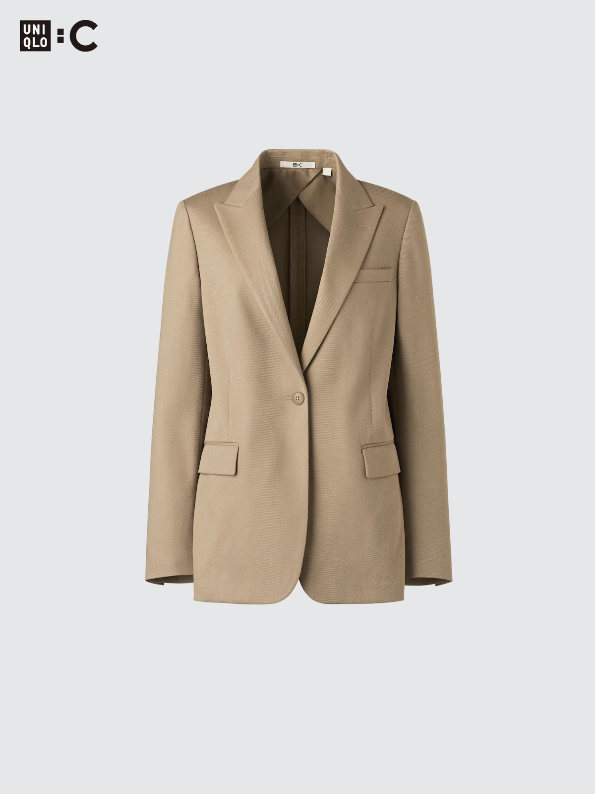 UNIQLO : C Tweed tailored jacket Women’s Japan New 483036 3color 2026