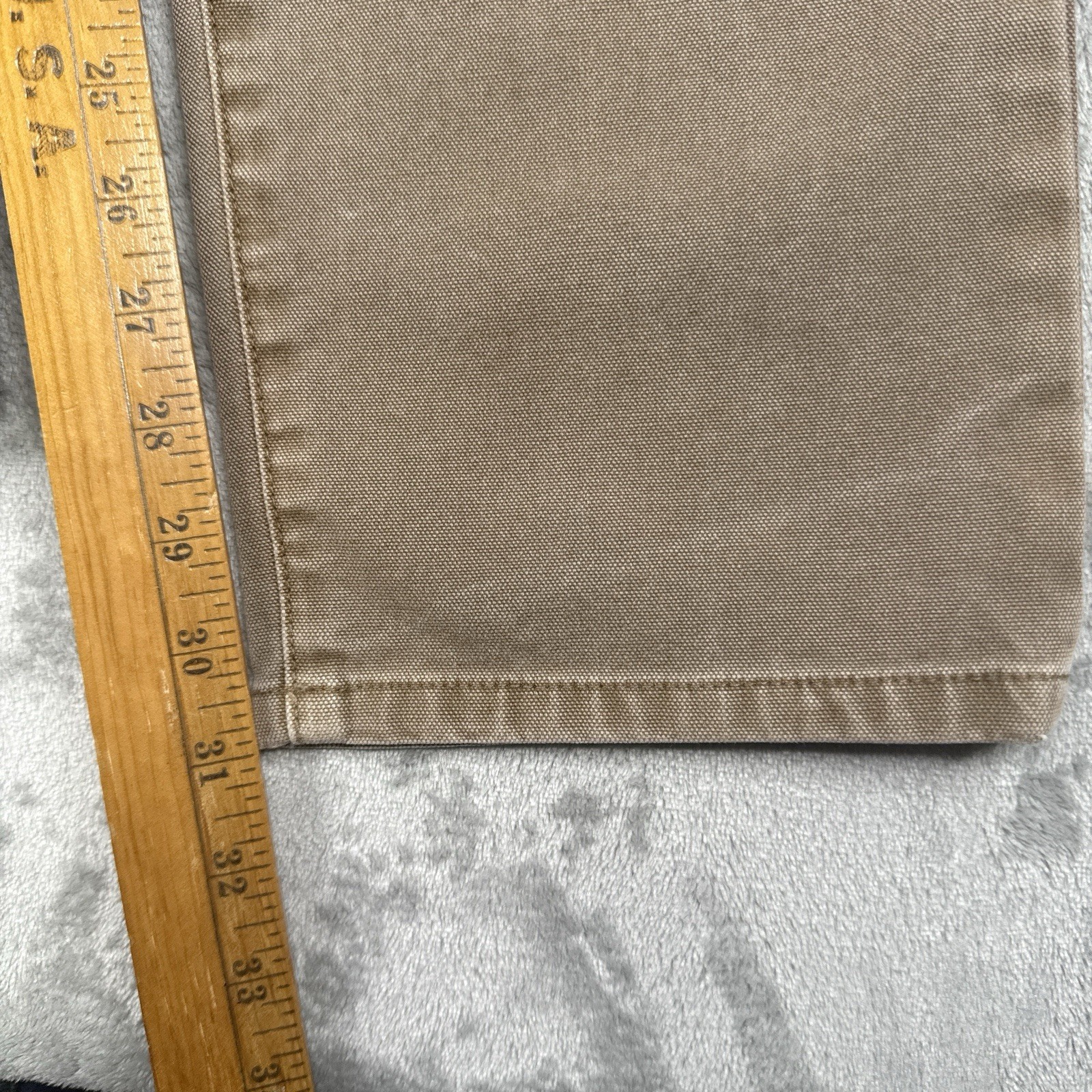 Proof Huckberry Rover Pants Mens 35×31 Slim Fit Brown Stretch Canvas Chino Work*