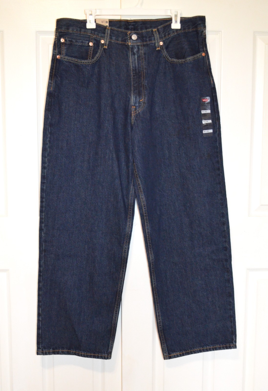 Nwt’s Levi’s 578 Baggy Denim Blue Jeans Mens 36×32 (fits 38 x 30.5) Streetwear