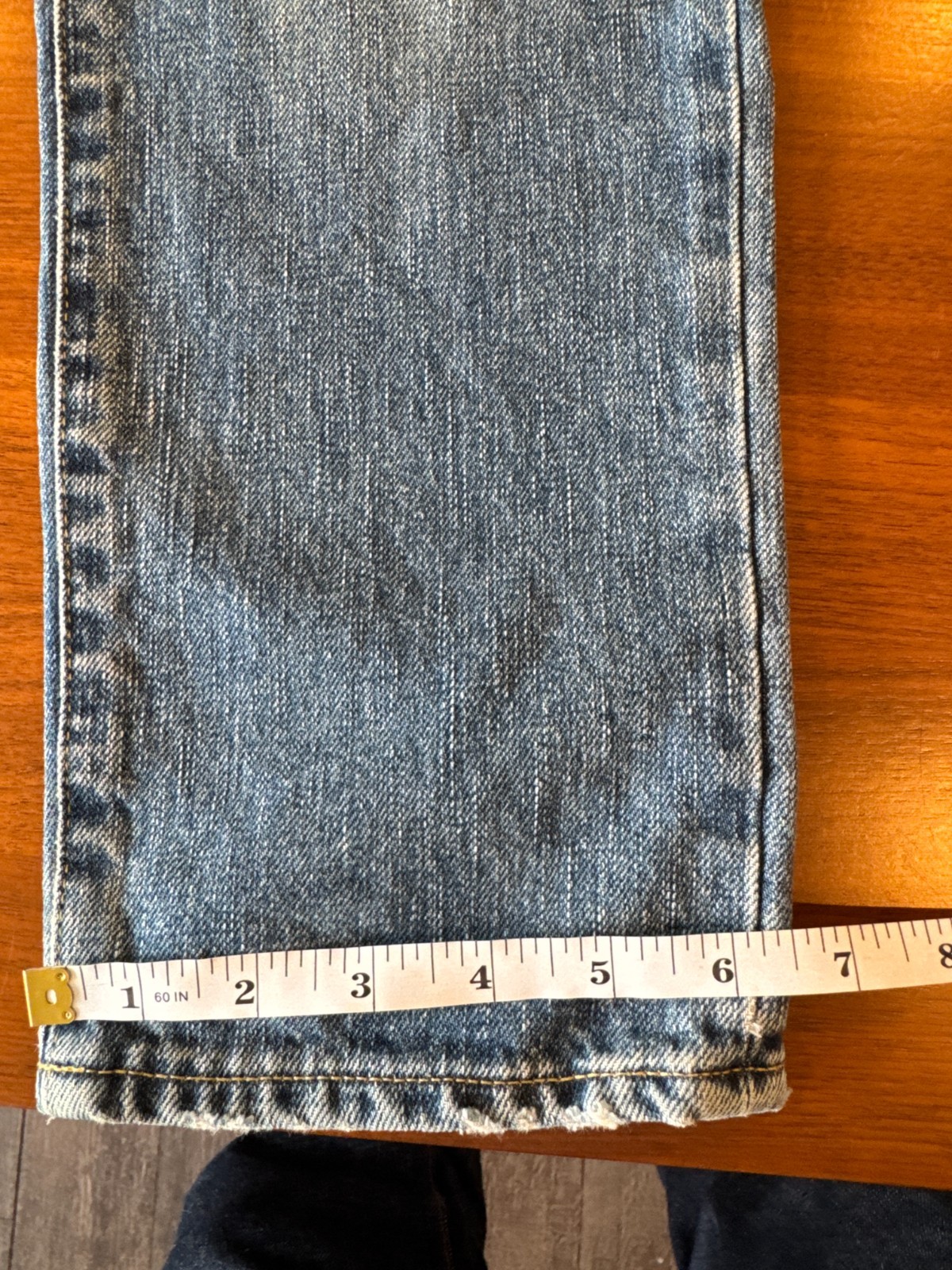 Saint Laurent Paris Hedi Slimane D02 Skinny Jeans 33 Distressed Dirty Wash Japan