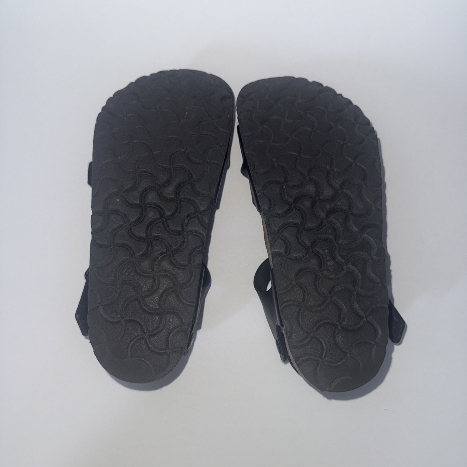 Birkenstock Womens Rio Slingback Black Birko-Flor Size 38 Normal Ankle Strap