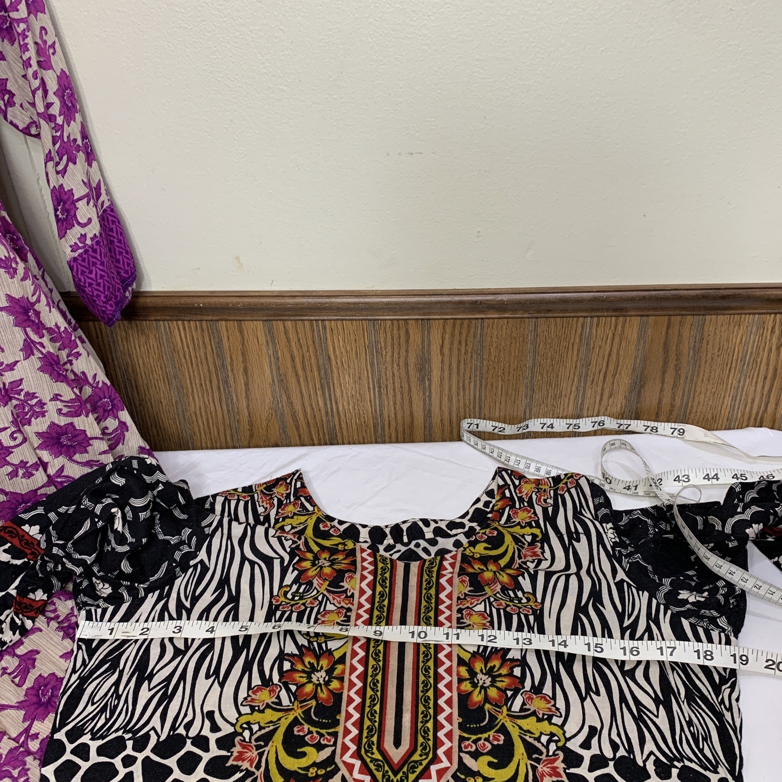 Womens Pakistani Indian Shirt Dresses Lightweight Lawn Cotton Lot Of 2