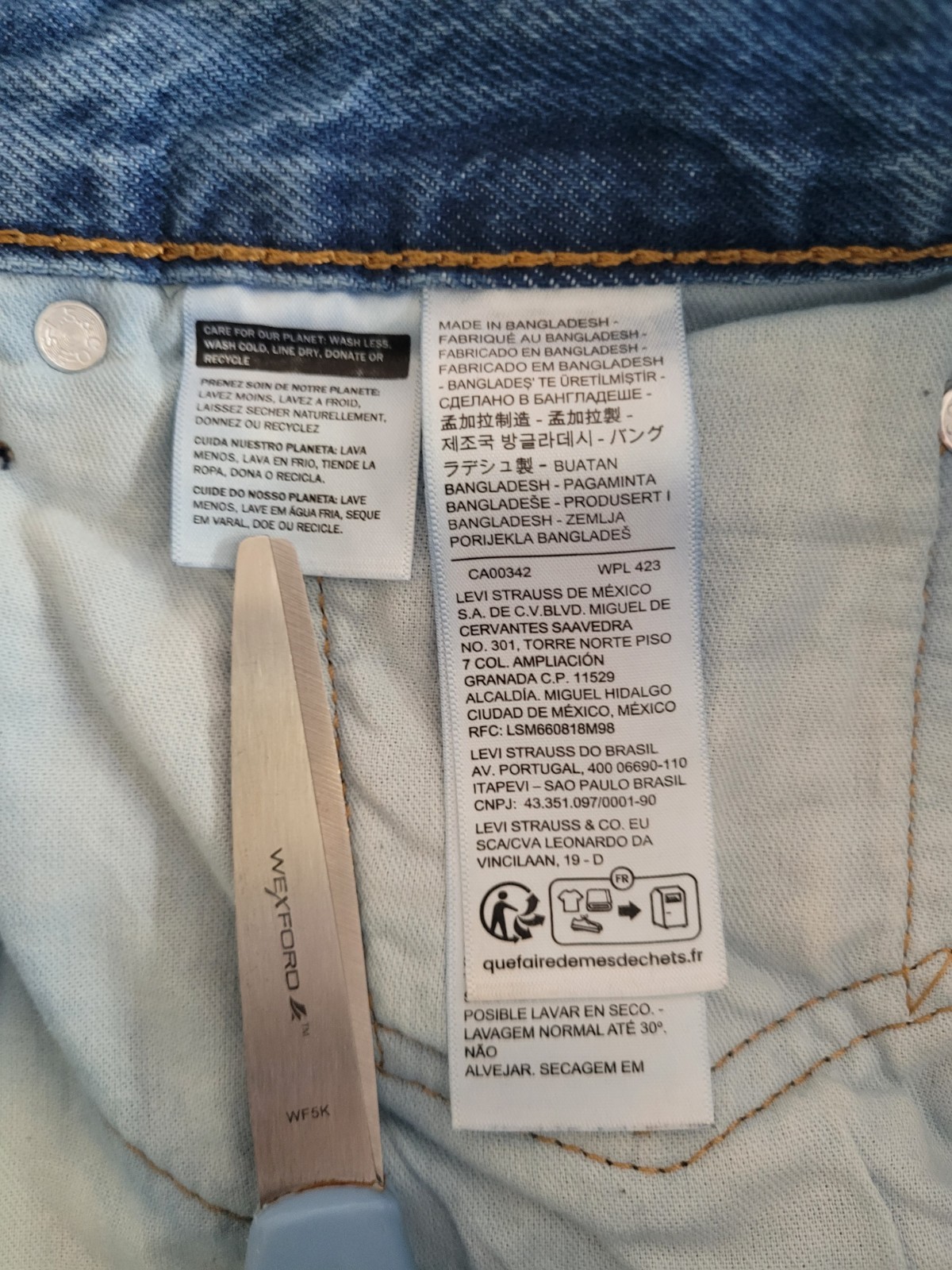 Levi’s 565 Jeans Men’s 33×32 Blue Loose Straight Denim Y2K Grunge Baggy 90s