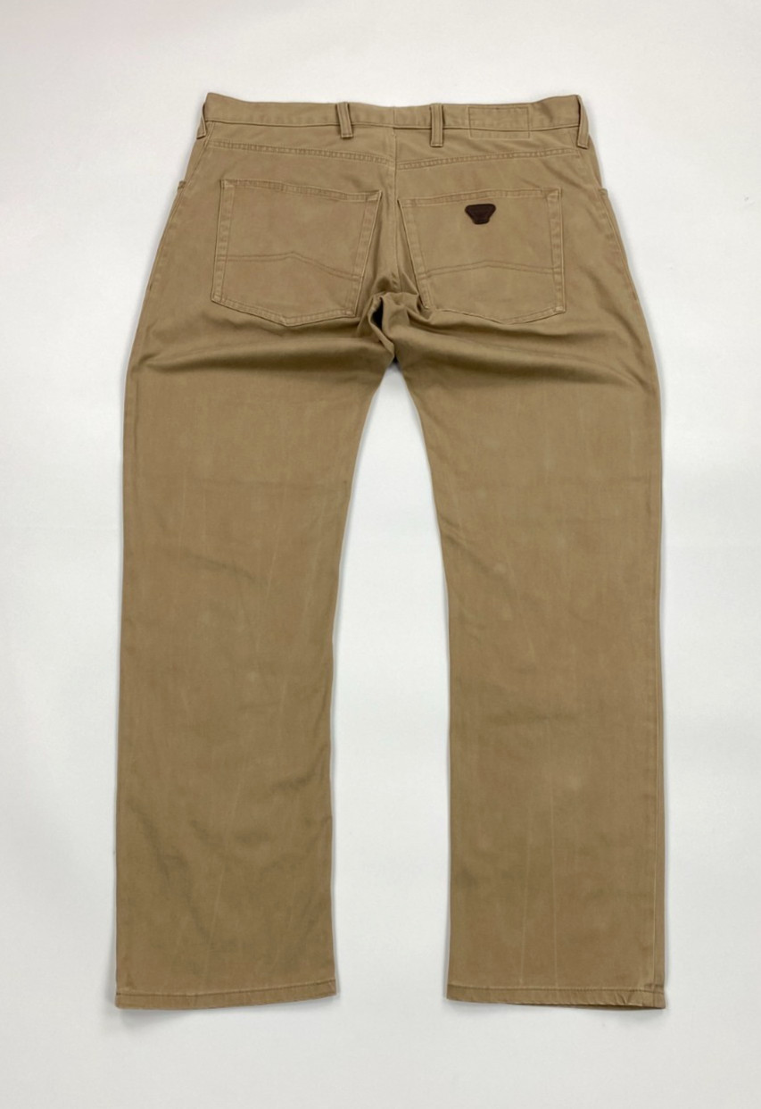 Men’s Dark Sand Armani Jeans Jeans W34 L30 J45 Straight Leg Stretch Chino A/B