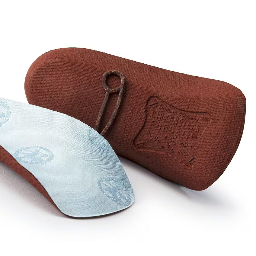 BIRKENSTOCK BLUE FOOTBED TRADITION-HEELED ORTHOTIC INSOLE – WIDE EU39 M6/W8