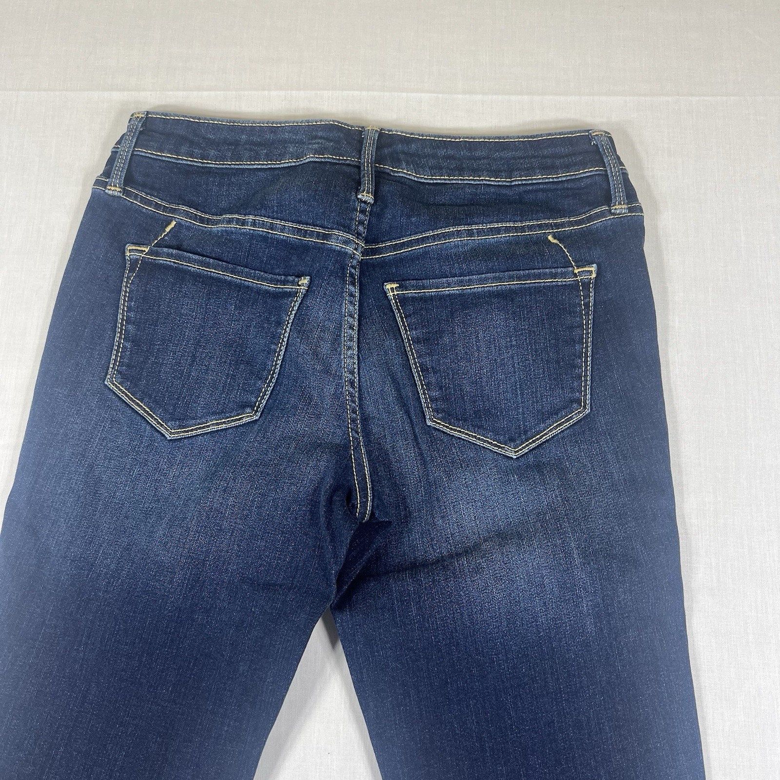 Mossimo Mid Rise Jegging Womens Size 2 26R Dark Wash Skinny Stretch Jeans