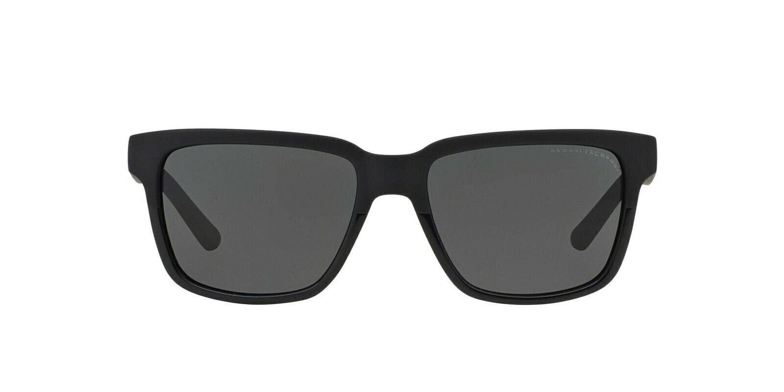 AX Armani Exchange Unisex Sunglasses, Black Lenses Injected Frame,0AX4026S 56mm
