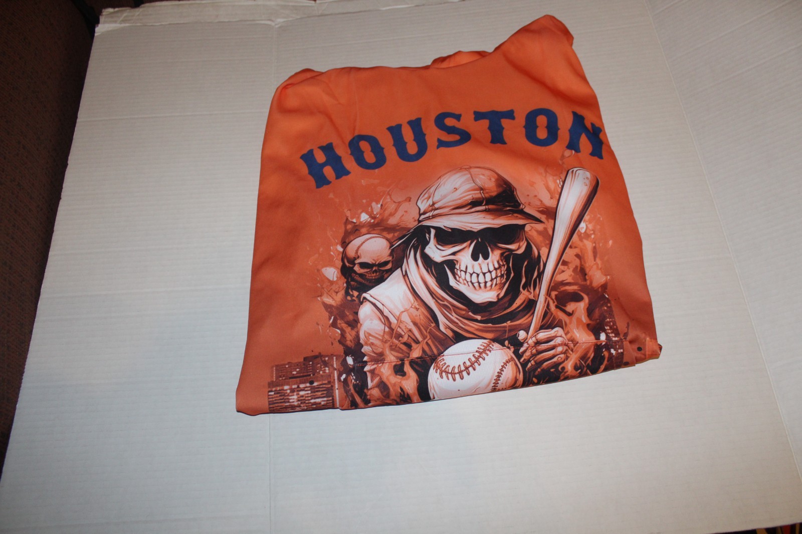 Houston Orange Pullover Hoodie Size L New without Tags