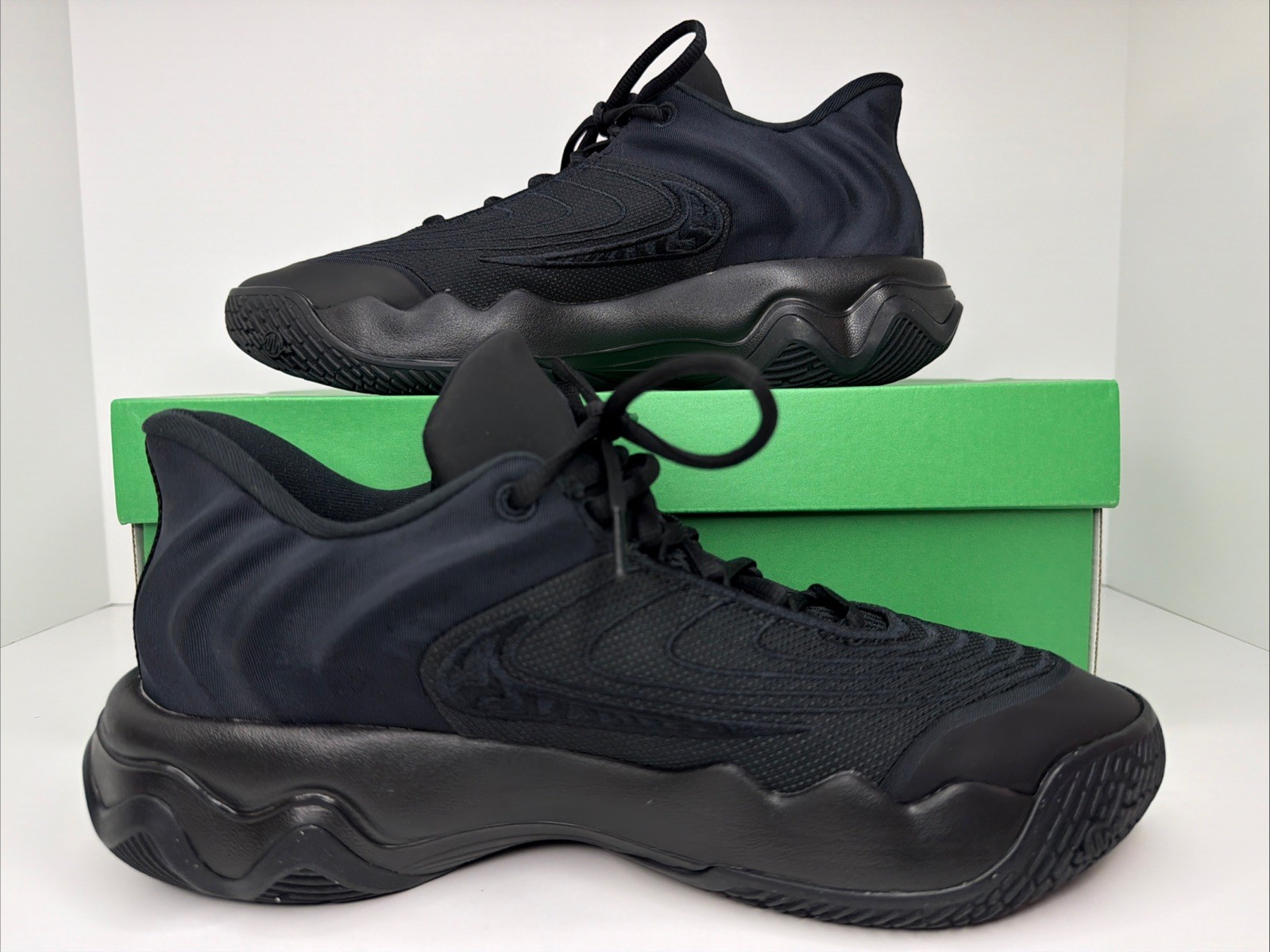 Men’s Nike Shoes Size 8.5 Giannis Immortality 4 Triple Black Basketball Sneaker