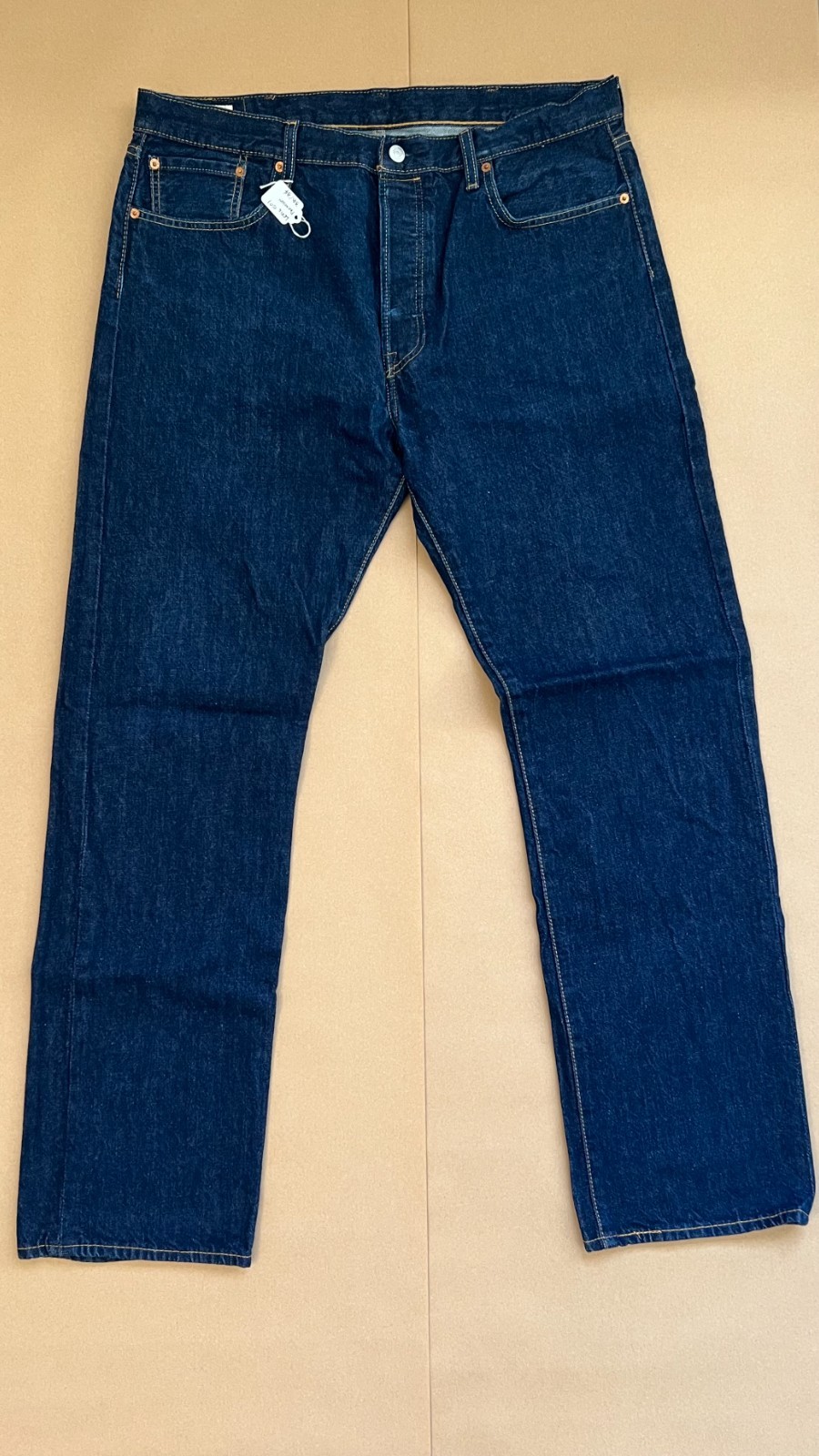 Levi’s Premium 501 Denim, Straight Leg, 38W 34L tag, Well Maintained (007)