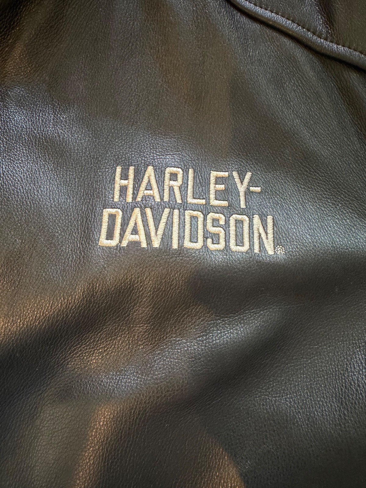 GENUINE Harley Davidson Leather Jacket 2XL