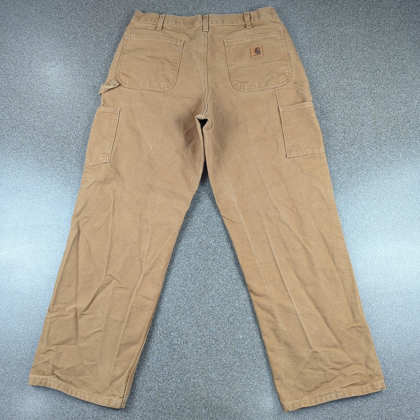NWOT Carhartt Men’s 35×30 Washed Duck Work Dungaree Pants B11 BRN Carhartt Brown