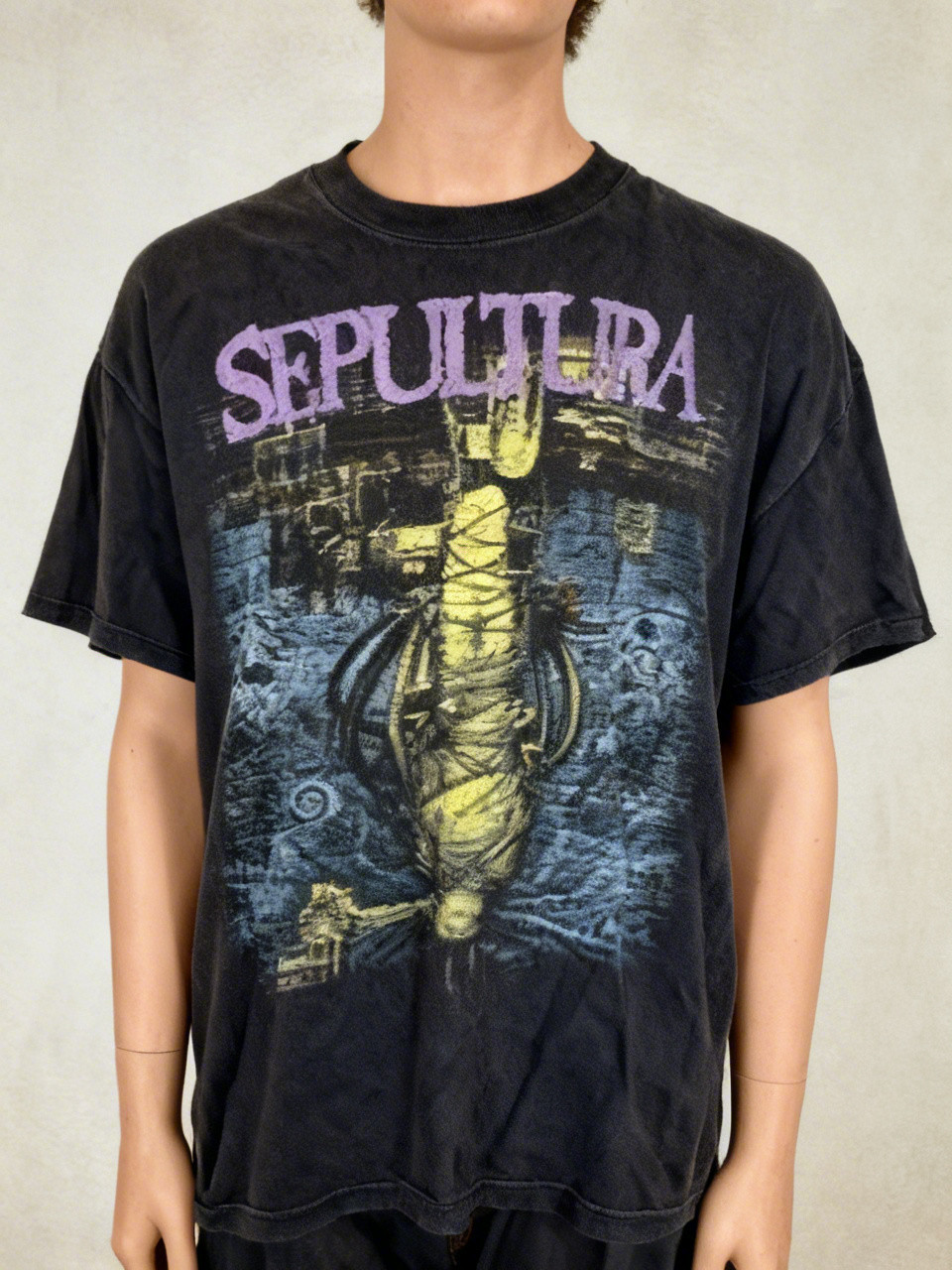 1993 Sepultura Chaos Black Short Sleeve Unisex T-shirt Reprint S-5XL NWT