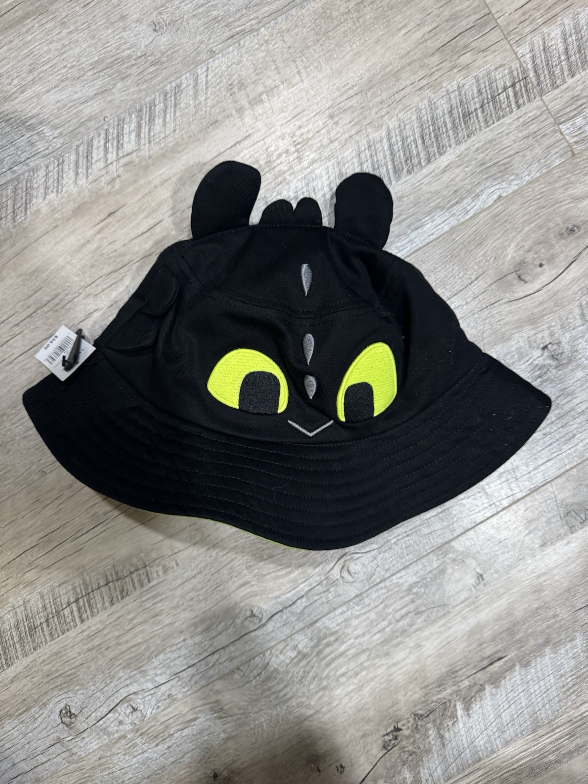 How To Train Your Dragon Universal Epic Universe Berk Toothless Black Bucket Hat