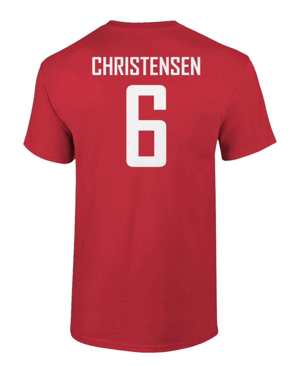 Denmark Soccer #6 Andreas Christensen World Football Adult and Youth T-Shirt