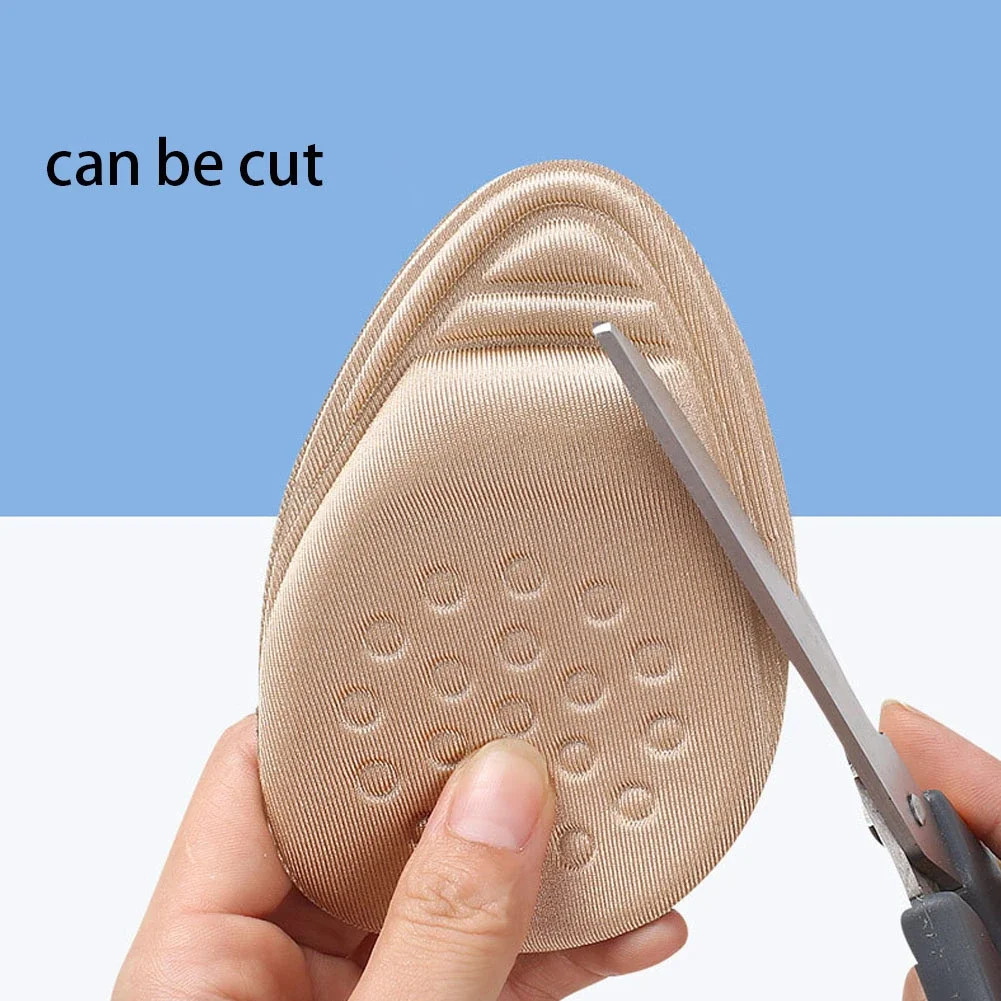 Half Insoles for Shoes Inserts Forefoot Insert Non-Slip Sole Cushion Reduce Shoe