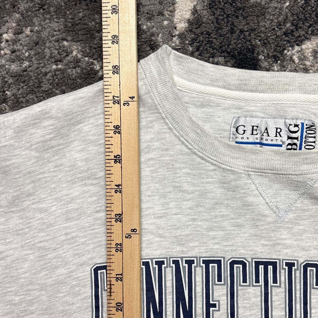 Vintage UConn Huskies Sweatshirt Mens XXL 90s University of Connecticut Crewneck