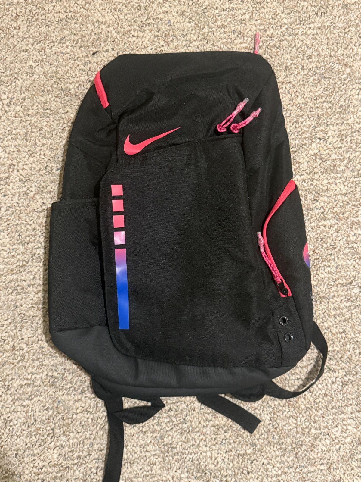 Pink-black Nike Elite Backpack Brand New with Tags, Gym, School Bag, basketball