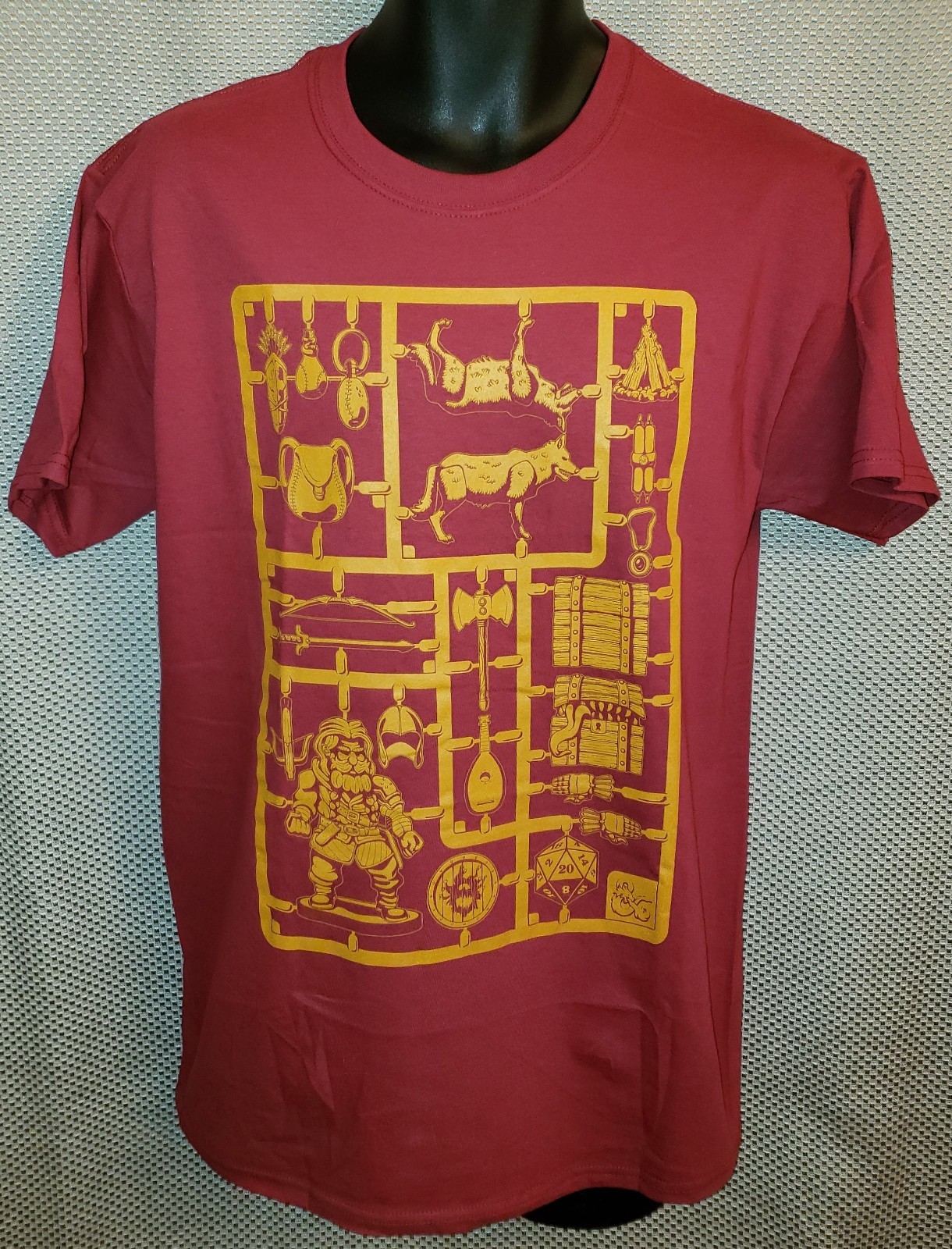 Dungeons & Dragons Loot Crate Exclusive T-Shirt December 2018 – Mens Medium