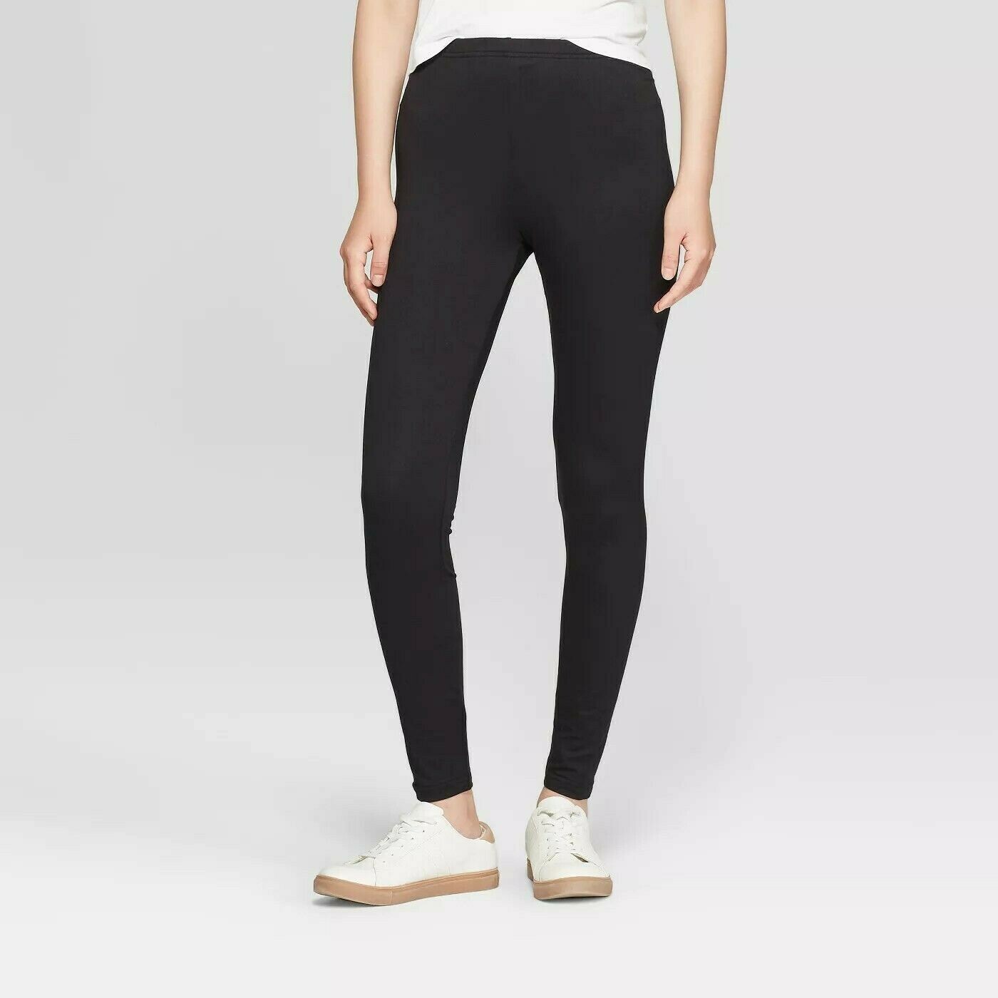 Xhilaration Womens super soft Full Waistband Elastic legging jegging black L