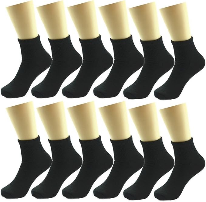 Pack de 12 calcetines para diabéticos Quarter Ankle Médicos