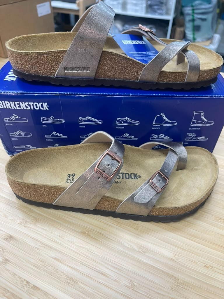 Birkenstock Unisex Mayari Graceful Taupe Sandal,Size, EU39/US W8-M6