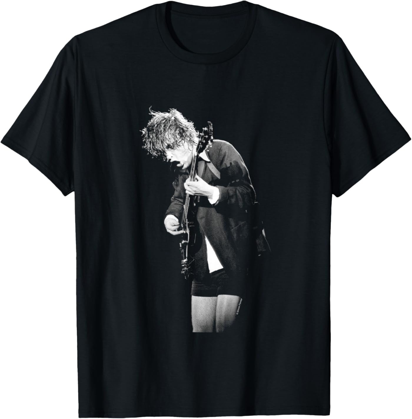 ACDC Guitarist Angus Young Live Unisex T-Shirt
