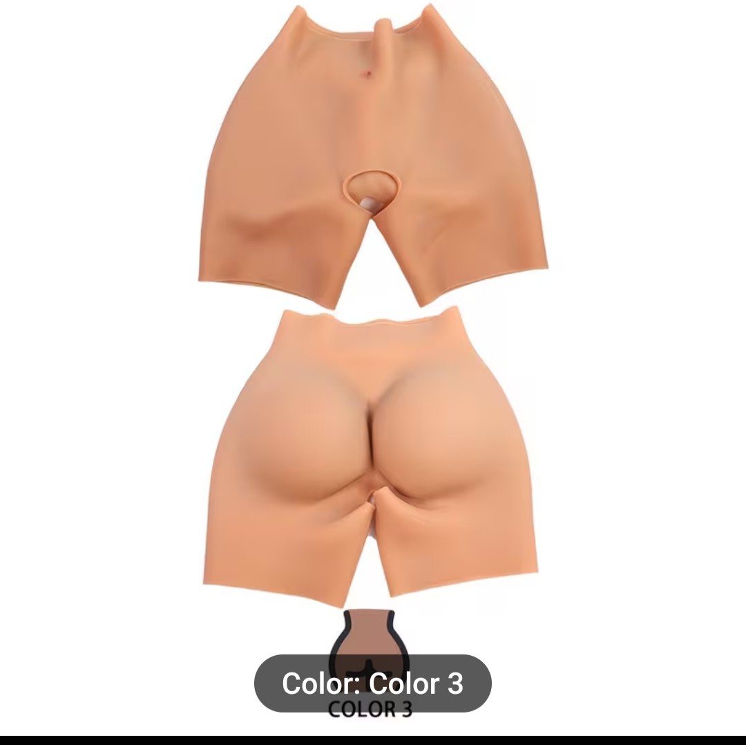 These Silicone Pants Designed to Enlarge The Hips Feature an Open-Cut Style
