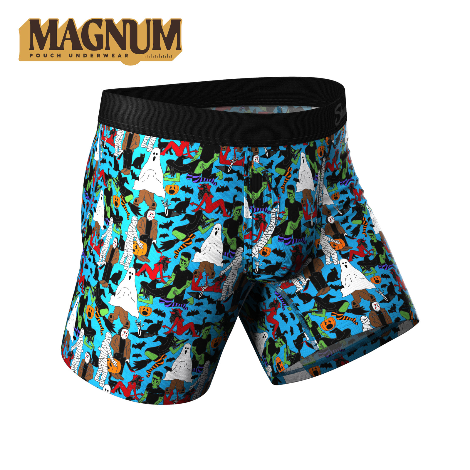 The Monster Smash | Halloween Characters Ball Hammock® Magnum Big Pouch Underwea