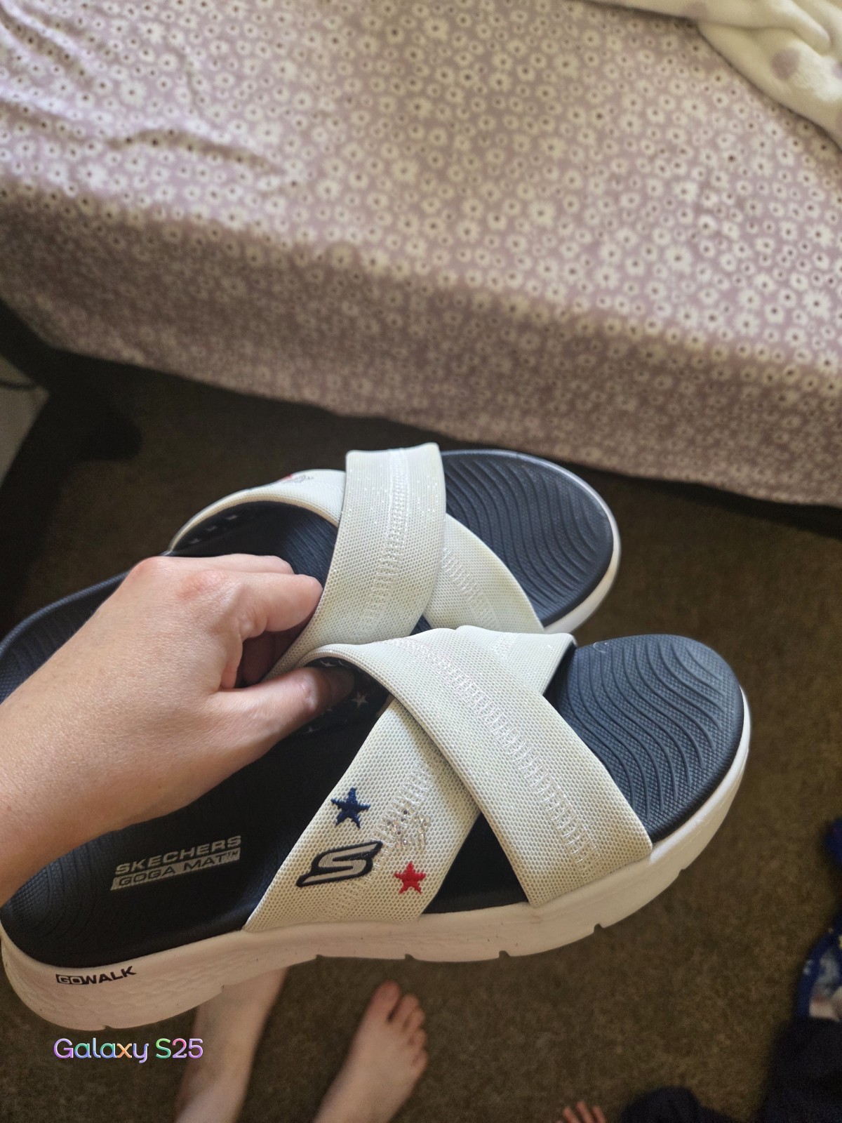Skechers Glitter Go Walk Sandals