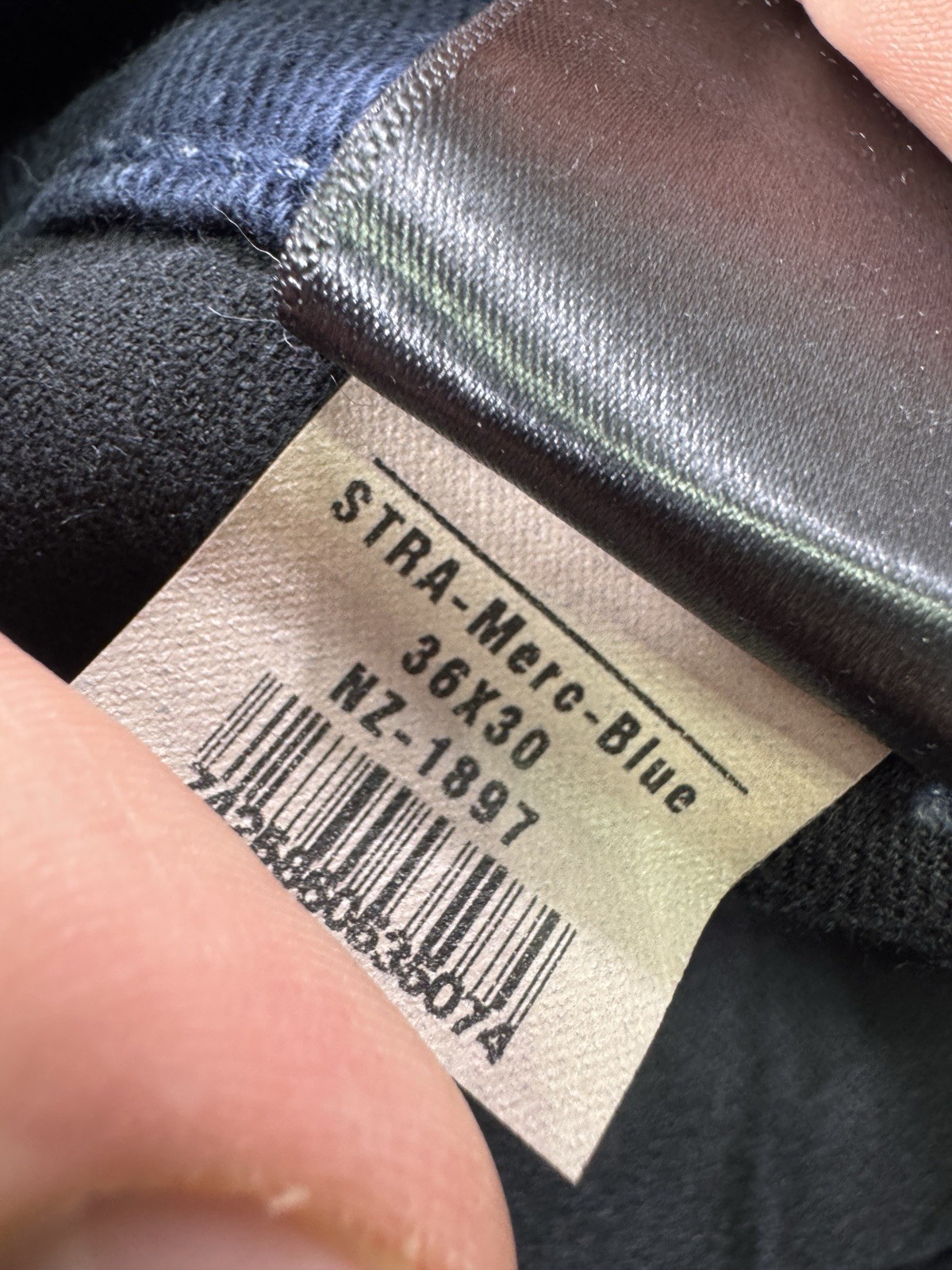 Mott and Bow Straight Straight Mercer Jeans Men’s 36×30 (36×29) Stretch Blue