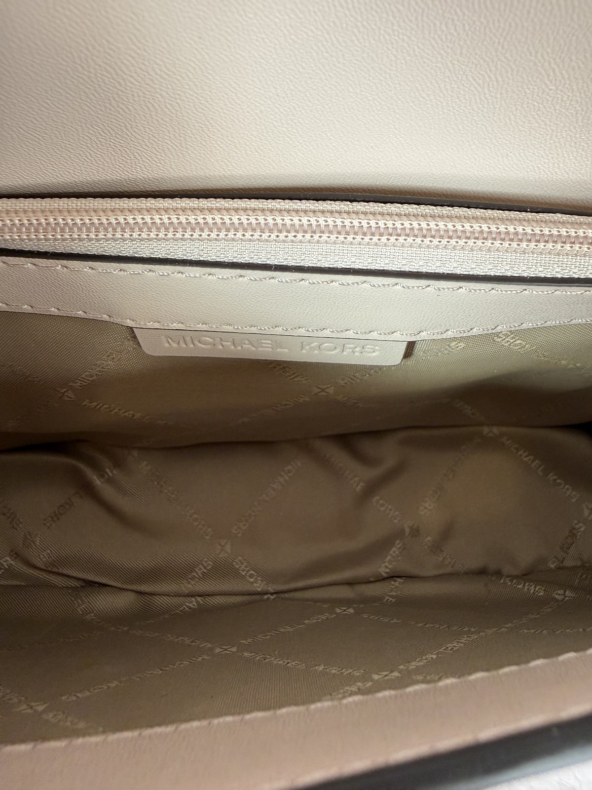 Michael Kors MK monogram crossbody bag
