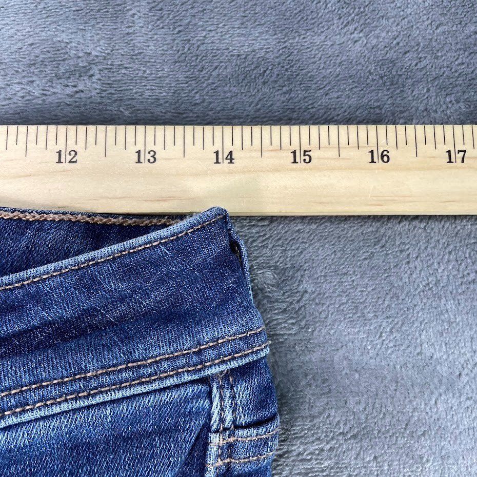 American Eagle Womens Jeans Blue Size 0 Reg Kick Boot Denim Medium Wash