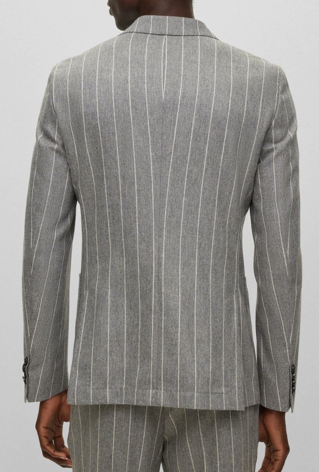 HUGO BOSS C-Huge Wool SLIM FITTED mens BLAZER 40R in GRAY