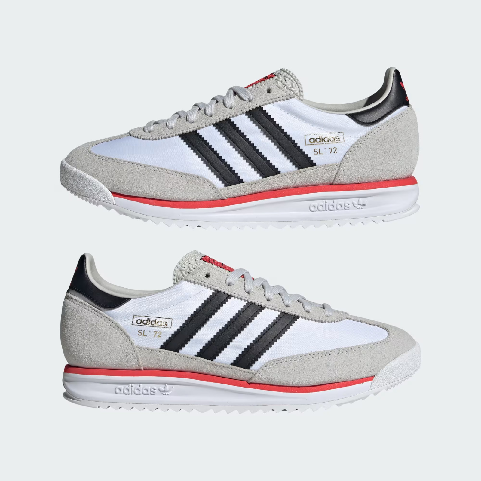 Adidas Original SL 72 RS (Size 11.5) JS0746 “White/Black/Red” Men’s Sneakers