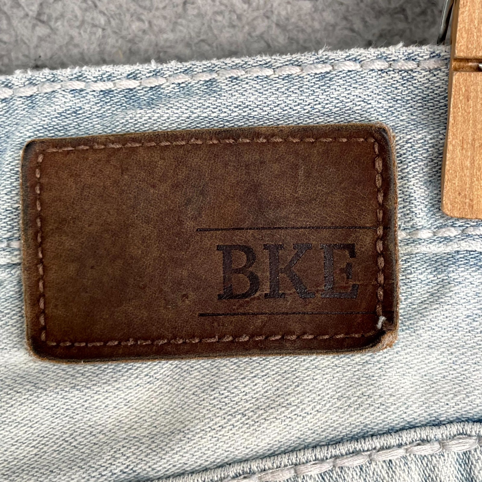 Buckle BKE Tyler Jeans Men 34×30* Light Denim Distressed Skate Grunge Streetwear